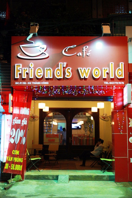 Cafe Friend’s World